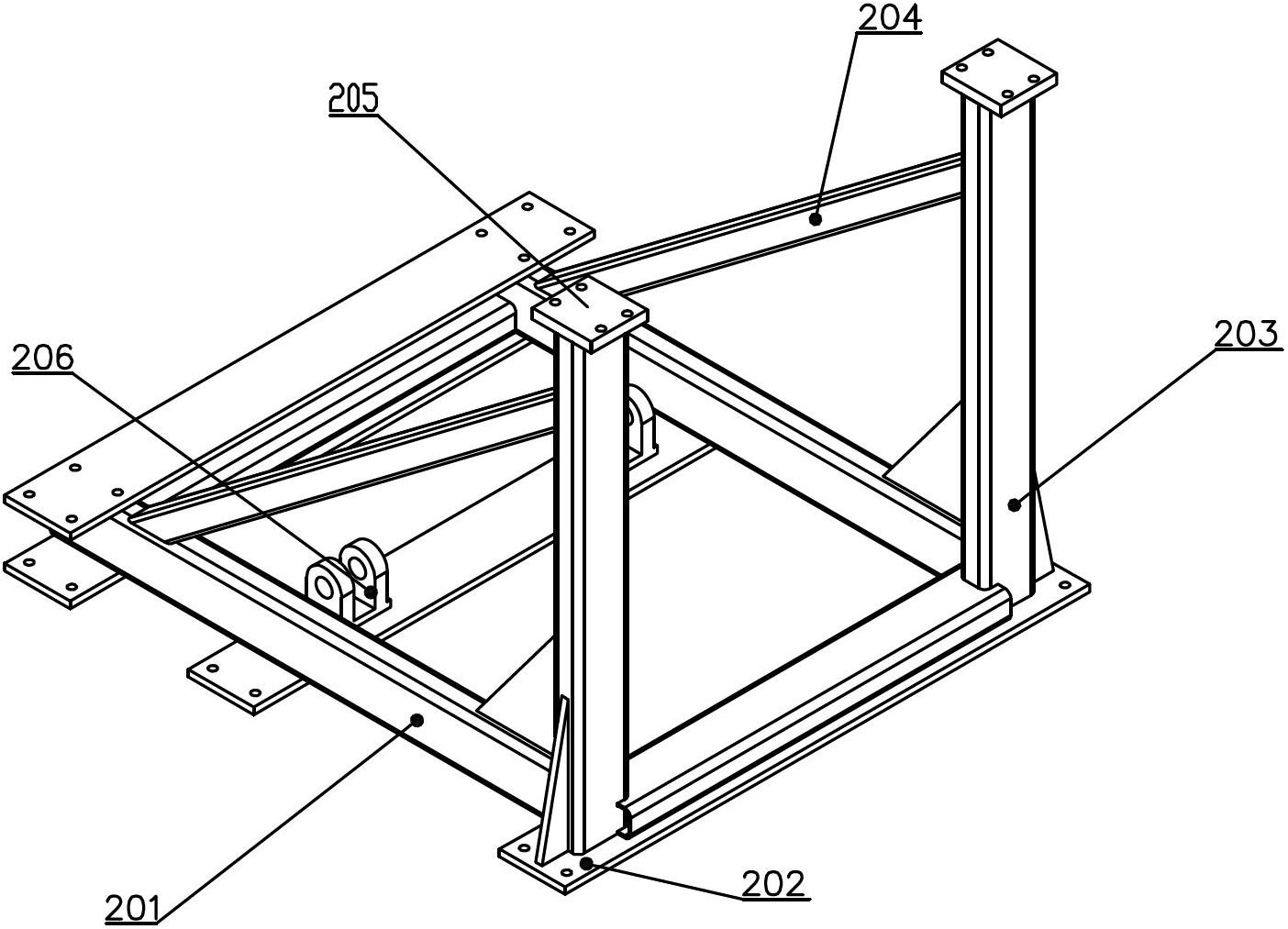 Three-degree-of-freedom crane for assembly