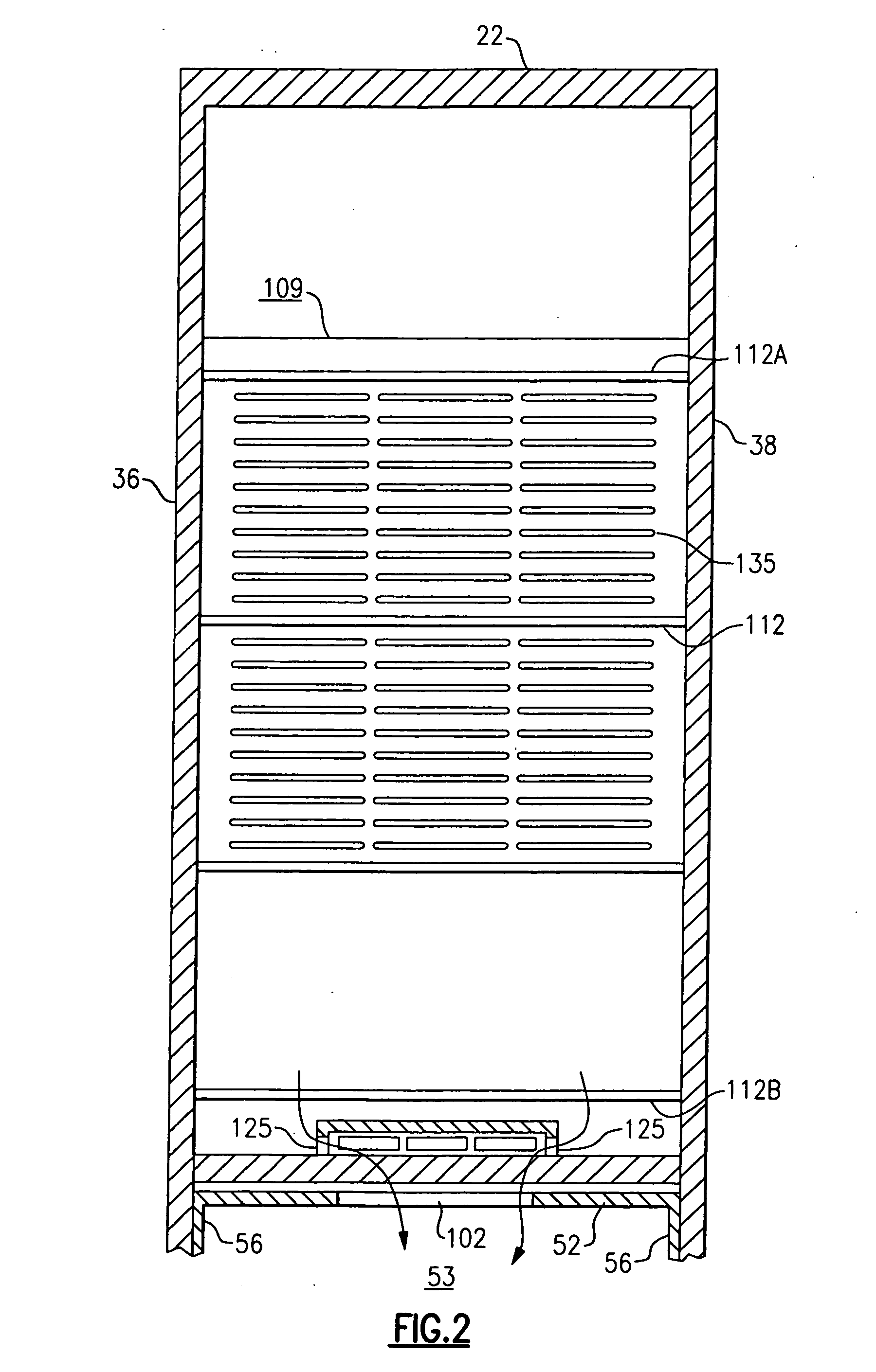 Sealing system for refrigeration cassette
