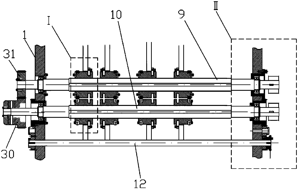 Corrugated board grooving machine