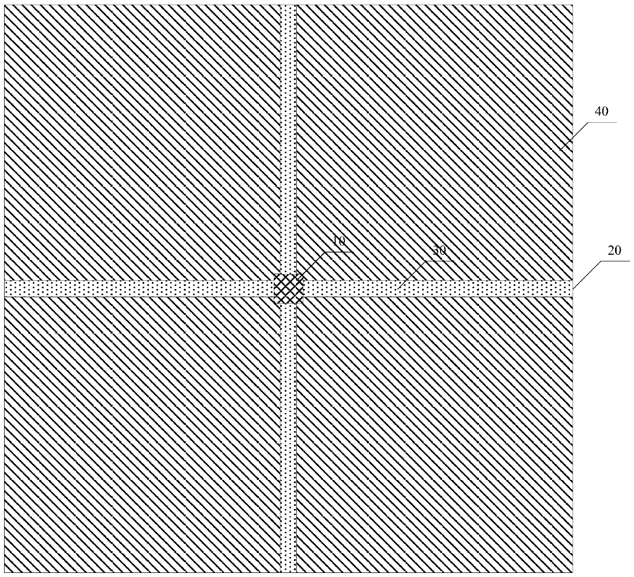 Quantum chip, quantum data bus, microwave transmission line resonant cavity and preparation method