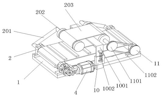 Full-automatic grinding machine feeding device