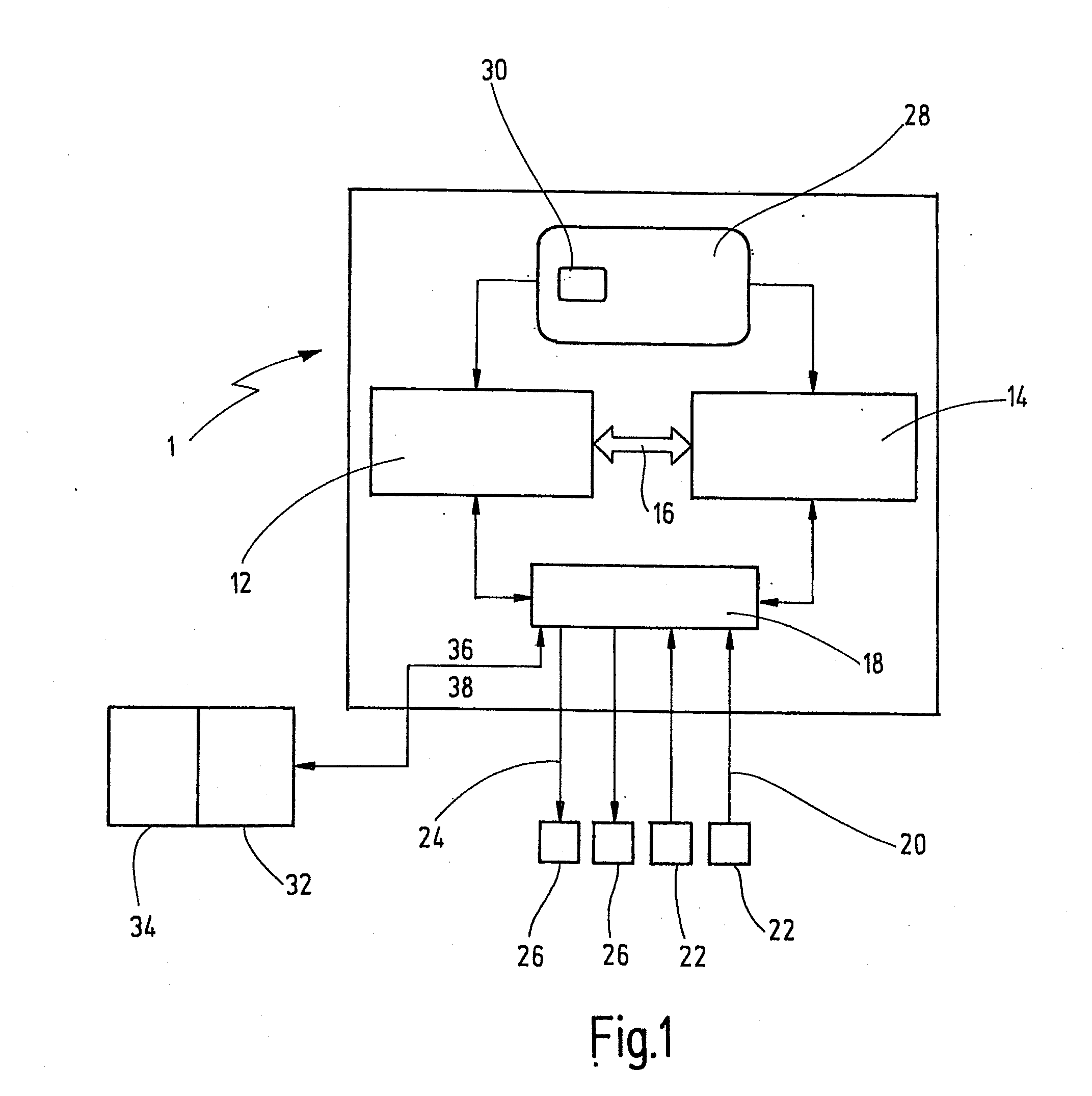 Safety controller having a removable data storage medium