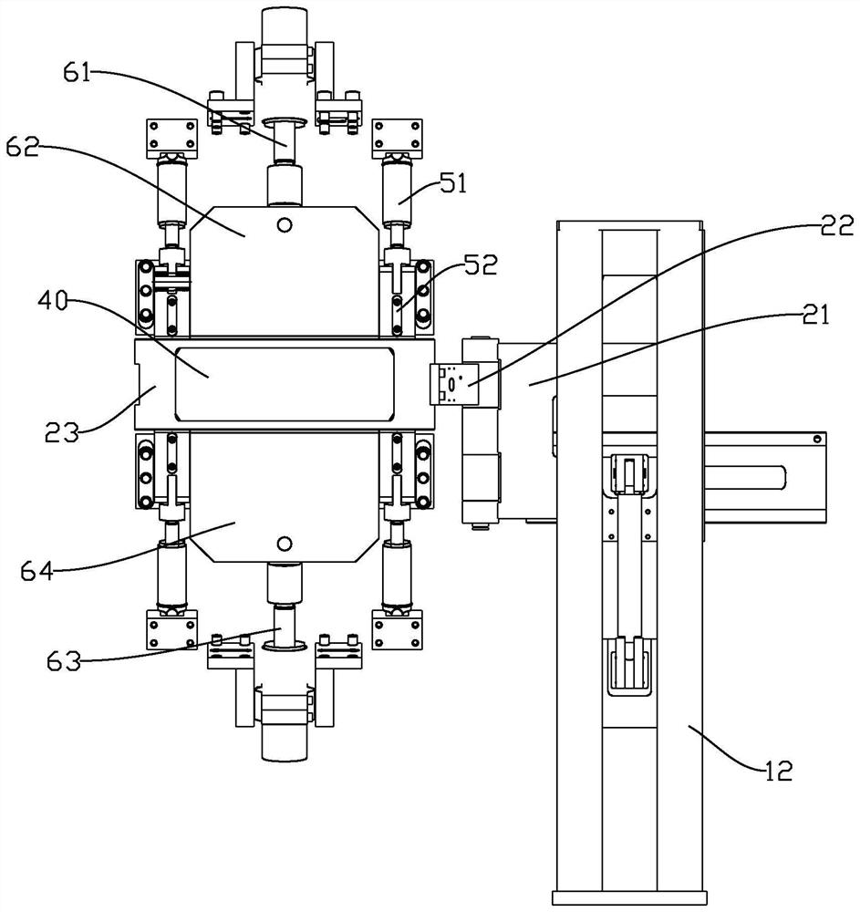 Machine head die plate locking and transposition device and extruder production system