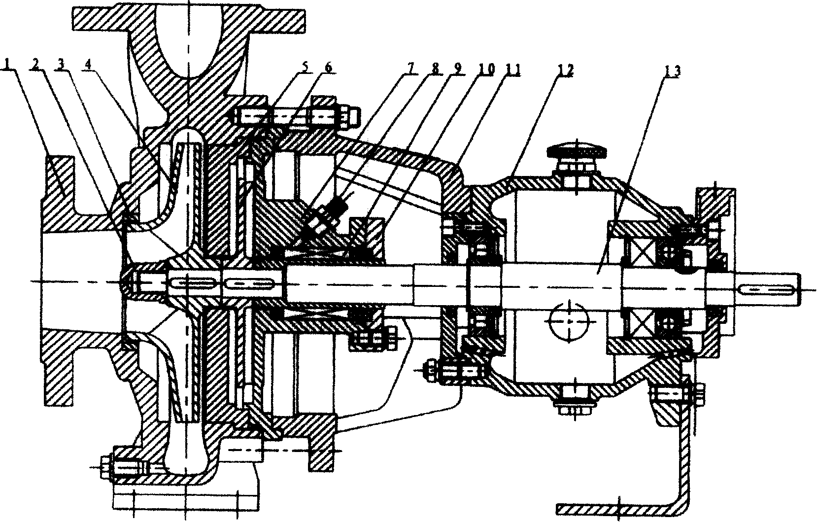 Atmosphere pressure cooling intelligent control water pump