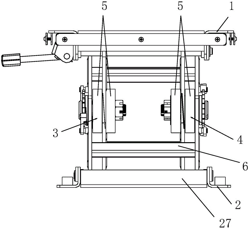 Seat lifting mechanism
