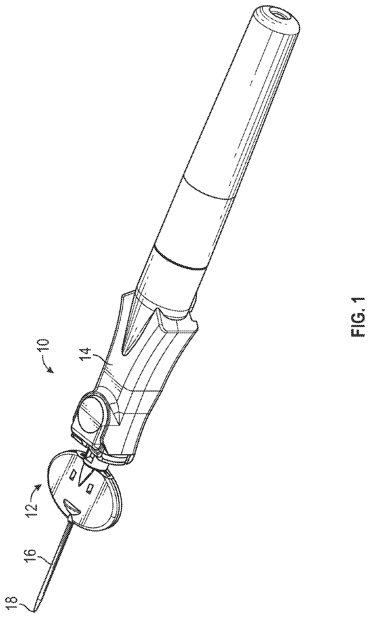 Low-profile extension for a catheter assembly