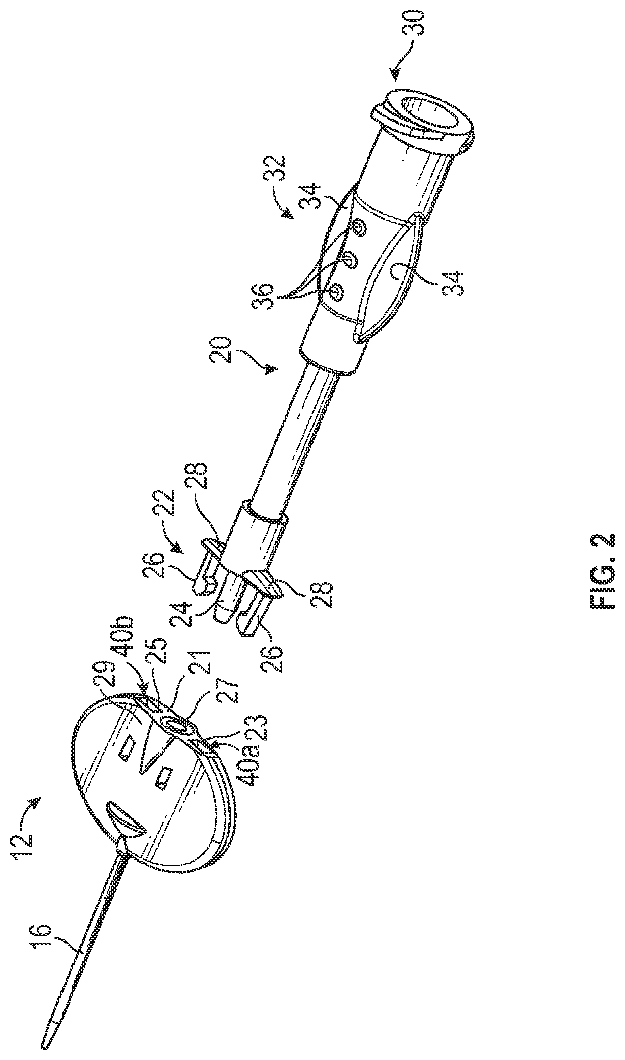 Low-profile extension for a catheter assembly