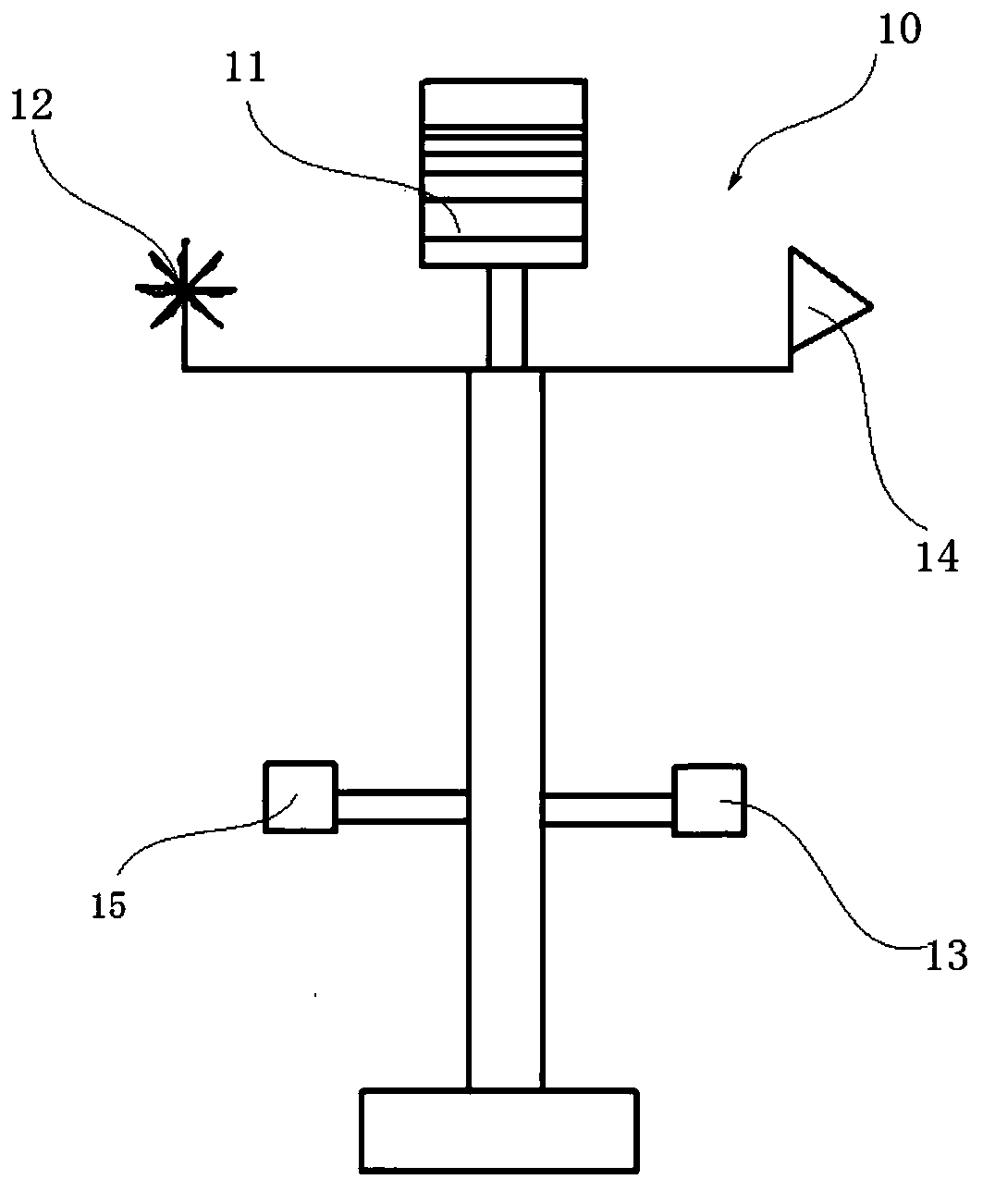 Greenhouse micro-spraying irrigation facility based on environmental information and control method thereof