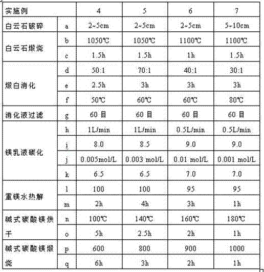 Process for producing high purity magnesium oxide with dolomite