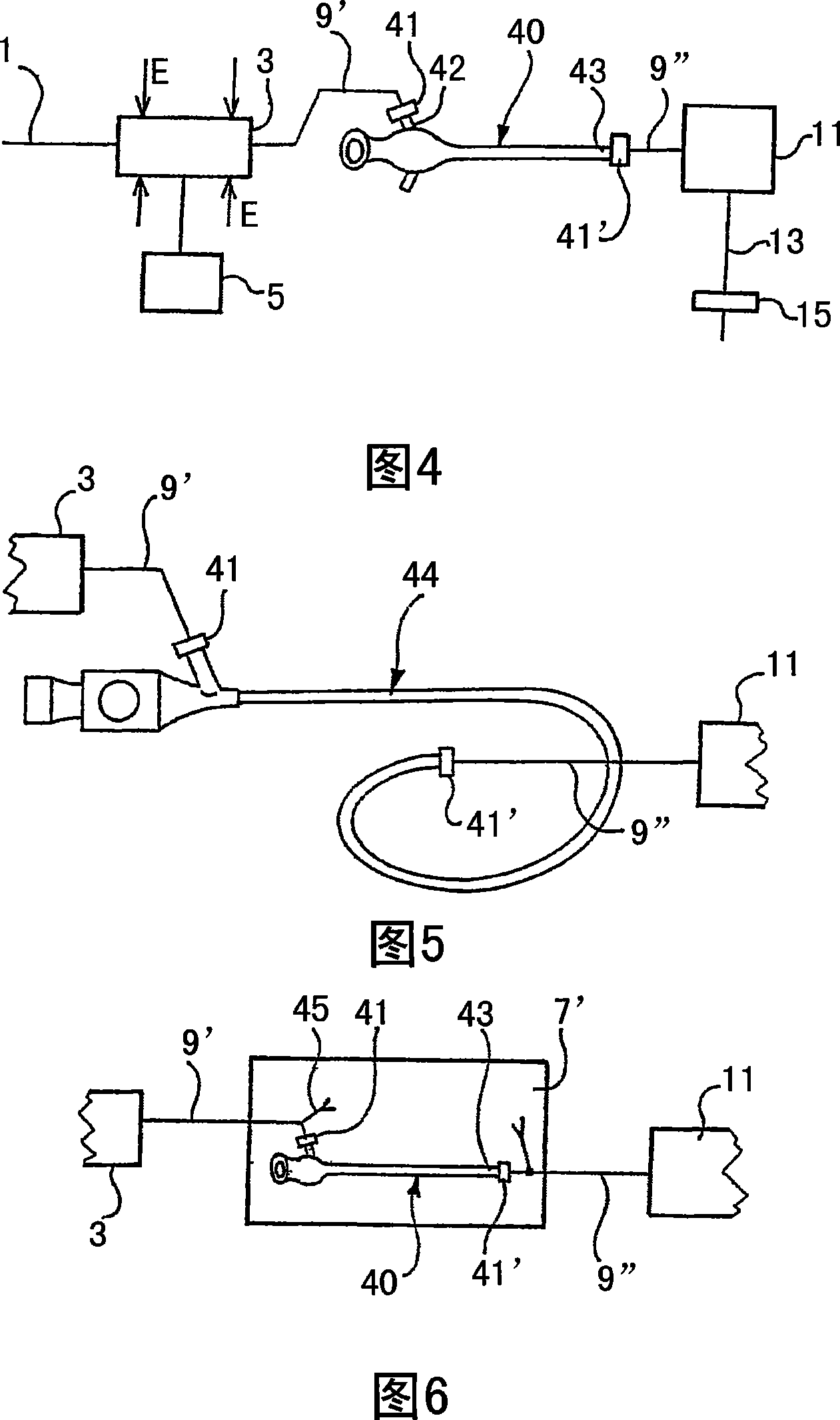 Device for sterilizing with gaseous plasma formed from a mixture of nitrogen and hydrogen
