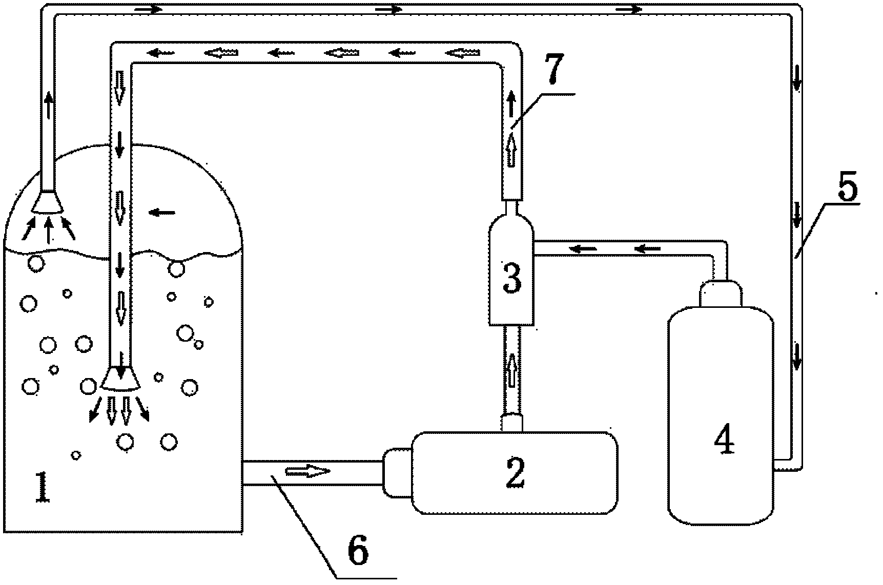 System and method for removing impurity from liquor