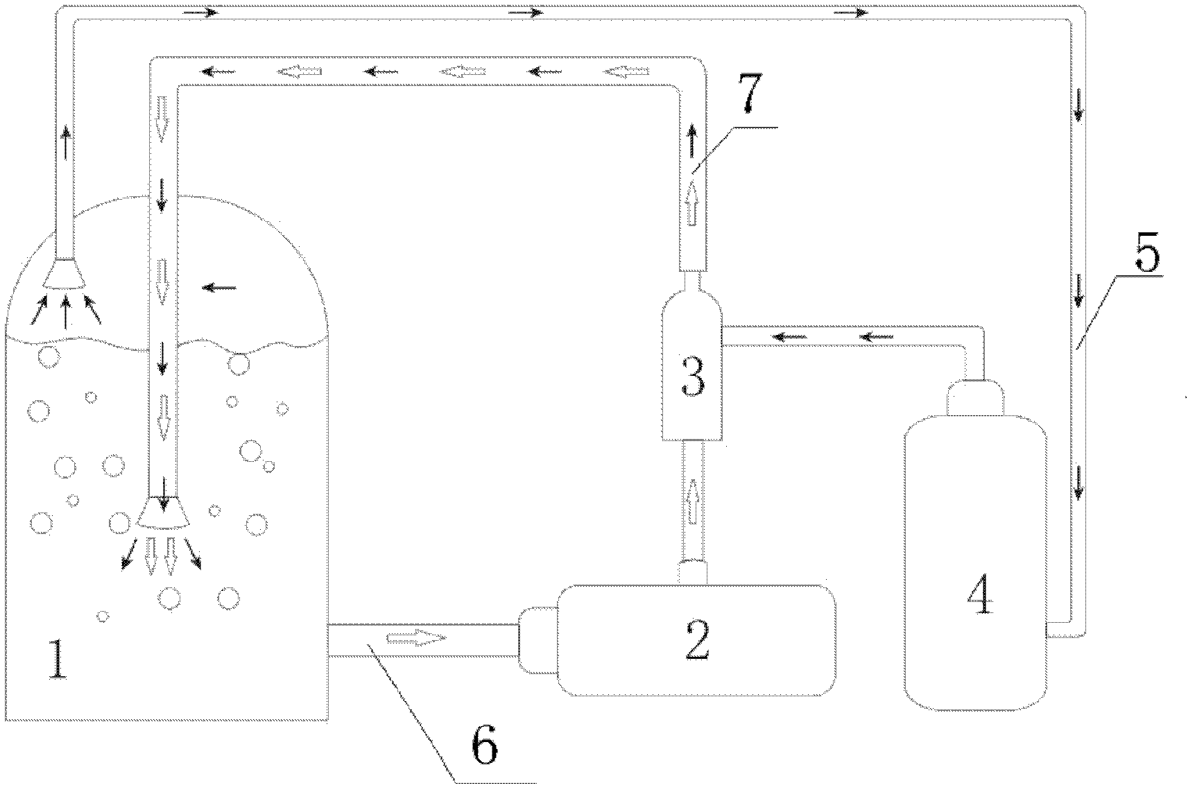 System and method for removing impurity from liquor