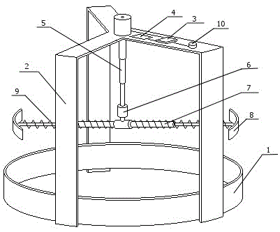 An electric self-adaptive cup washer