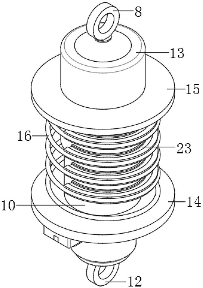 Automobile shock absorber with good shock absorption effect