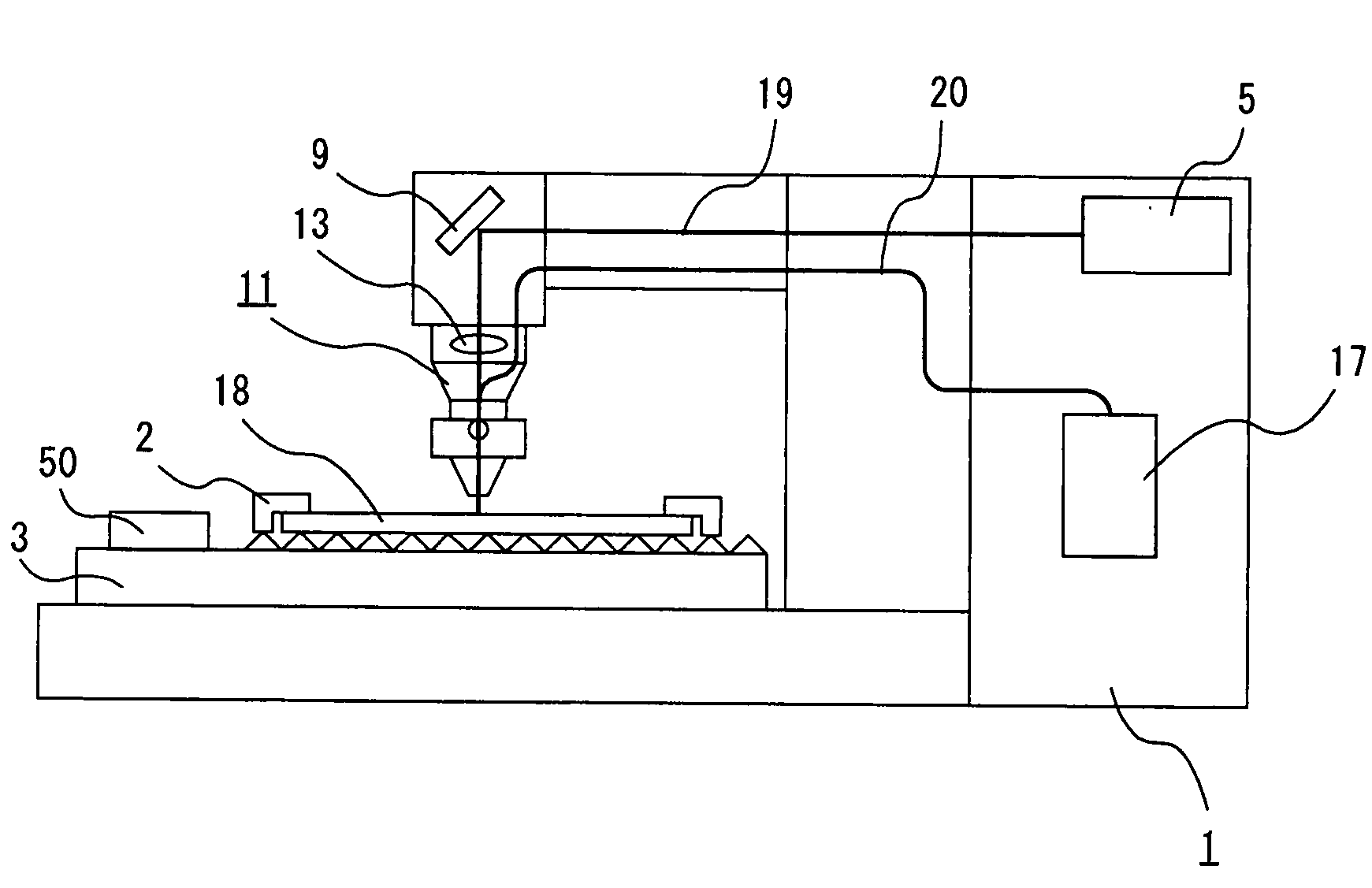 Machining head, nozzle changer and laser beam machining apparatus