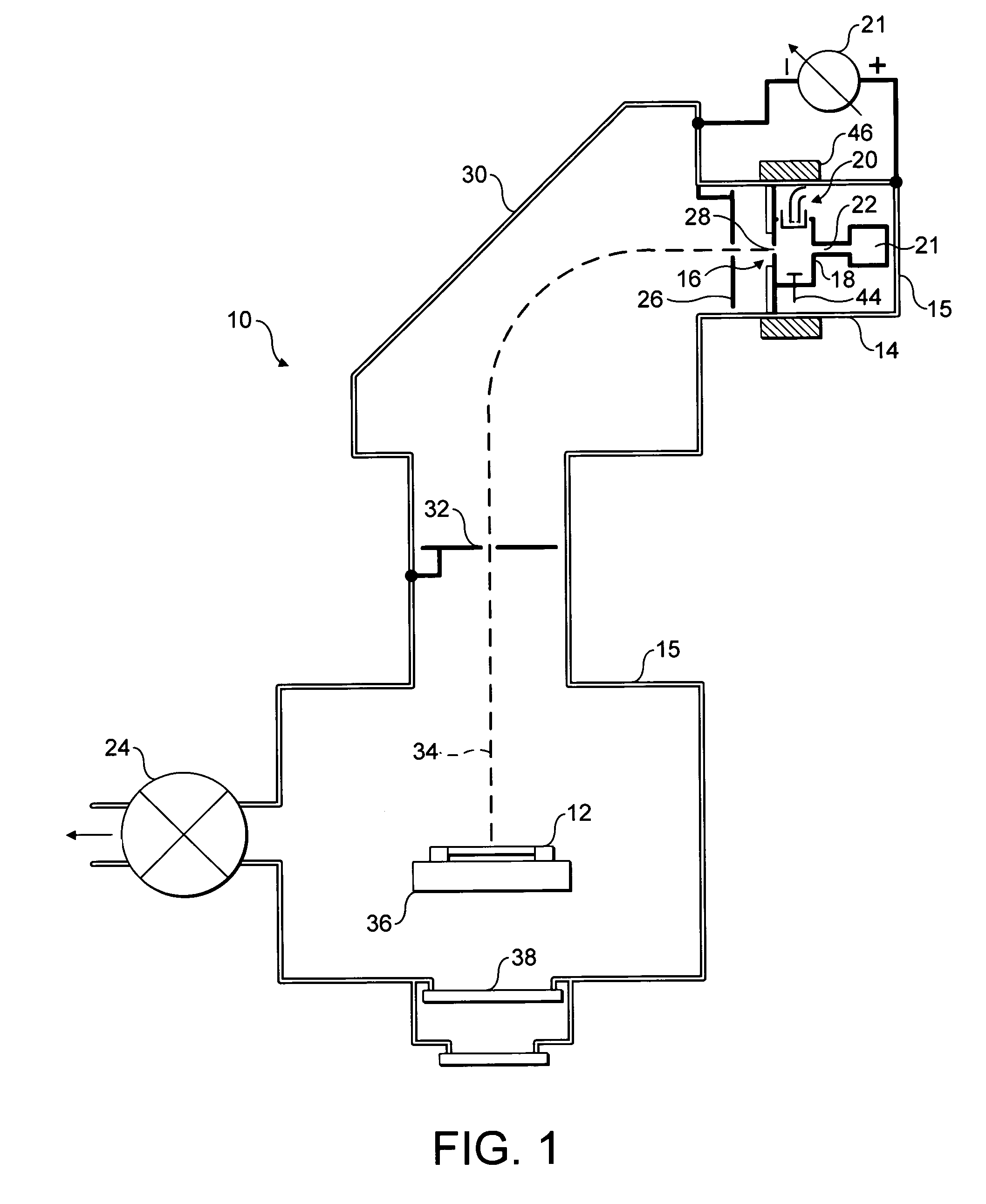 Method of producing a dopant gas species