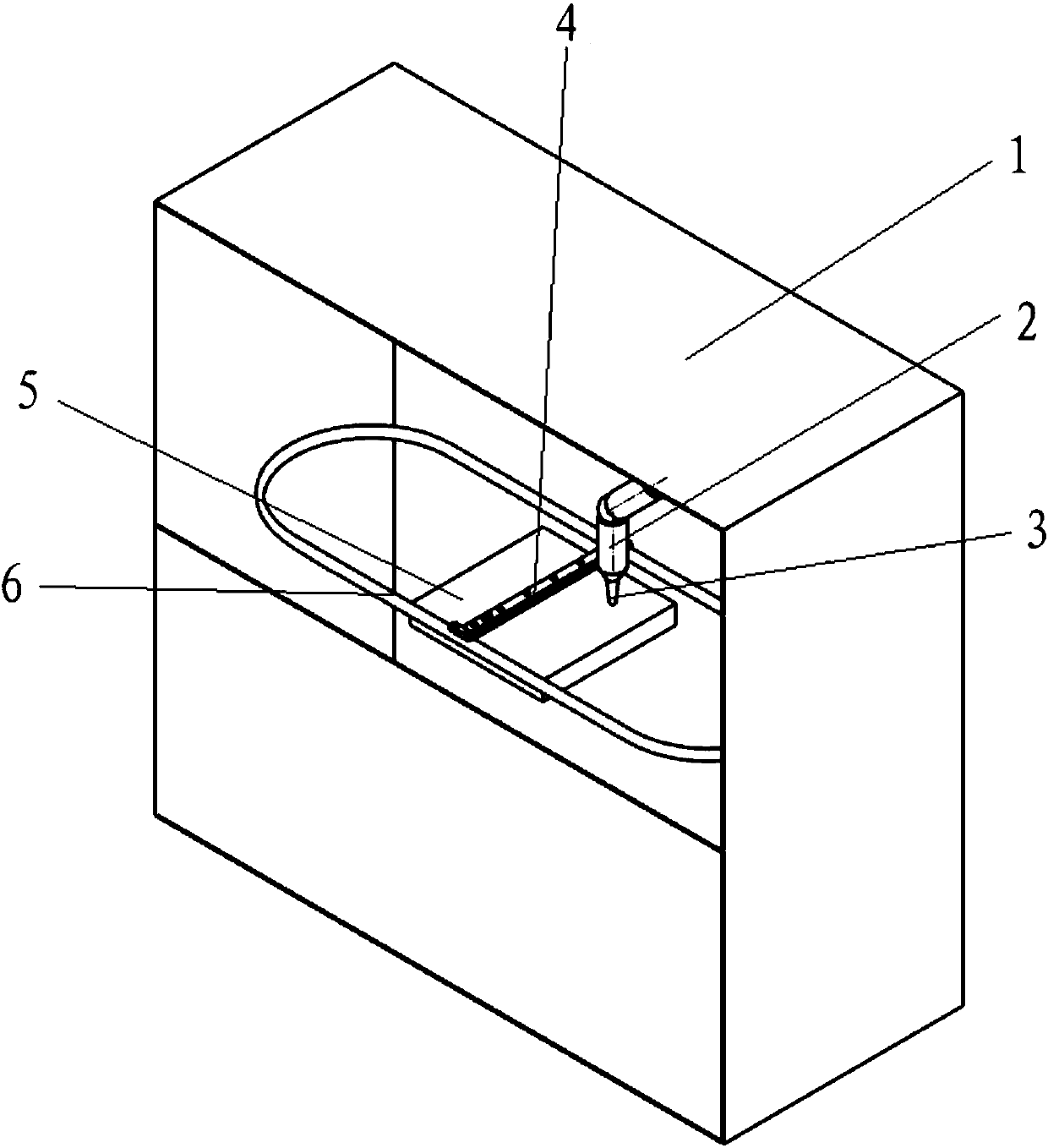 Selective laser melting device