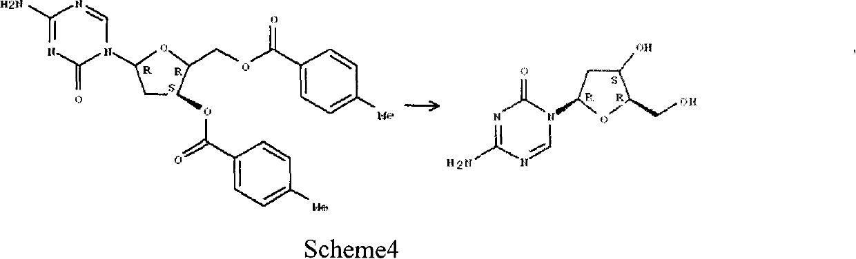 Method for preparing 5-aza-2'-deoxycytidine and its intermediates
