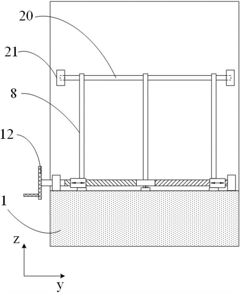 Photovoltaic support capable of adjusting inclination angle in stepless manner