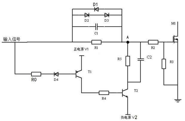 Power switch tube drive circuit with negative pressure turn-off function