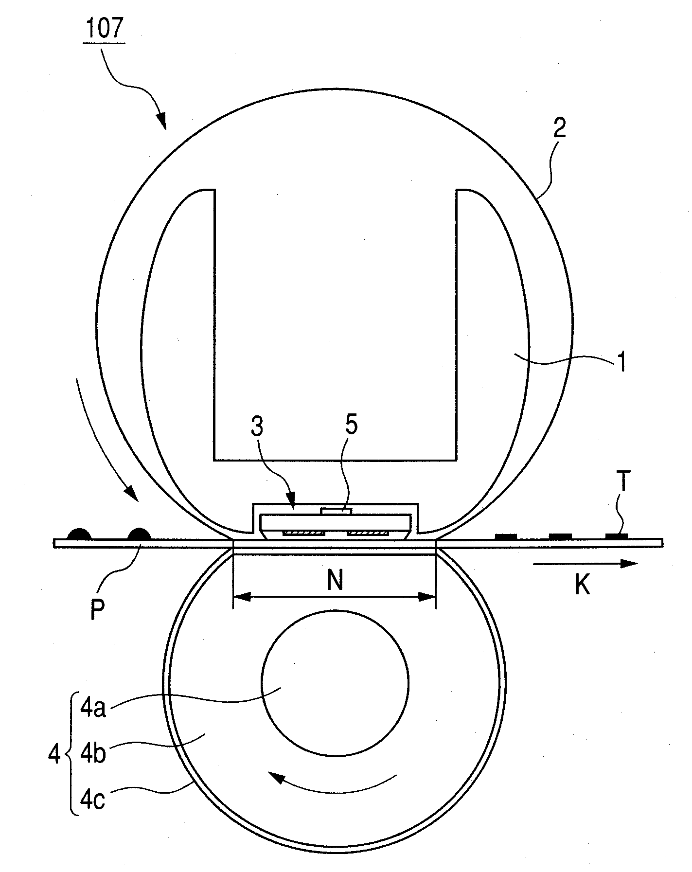 Image heating apparatus and heater used for the image heating apparatus
