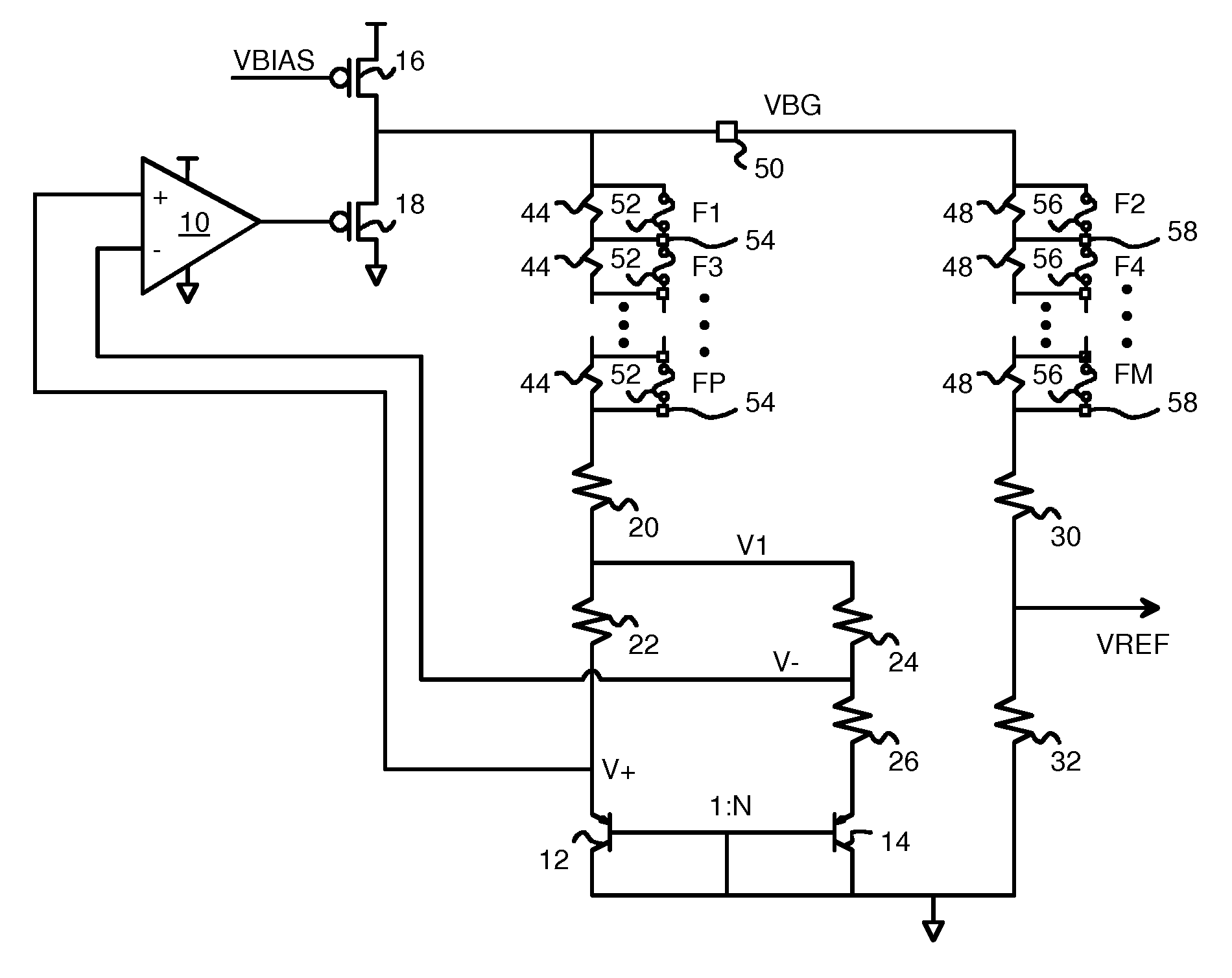 Bi-directional Trimming Methods and Circuits for a Precise Band-Gap Reference
