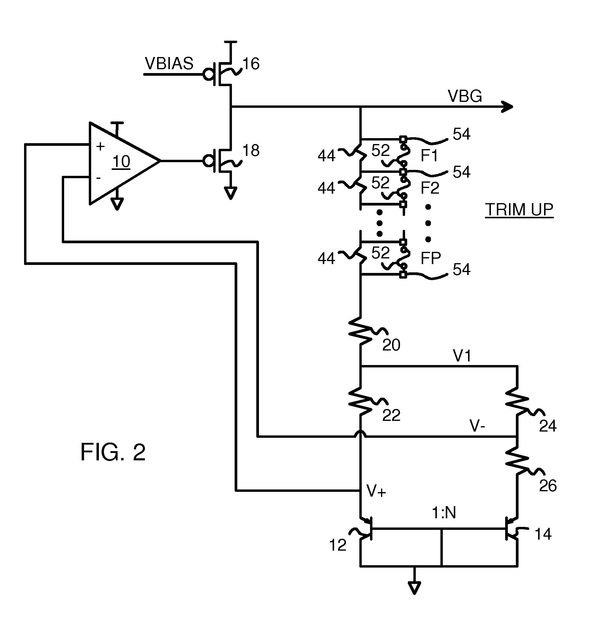 Bi-directional Trimming Methods and Circuits for a Precise Band-Gap Reference