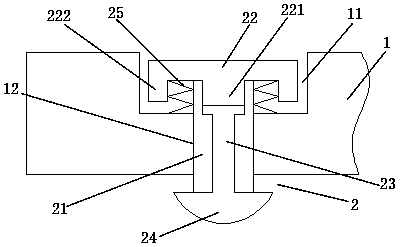 A press-fit marine bearing