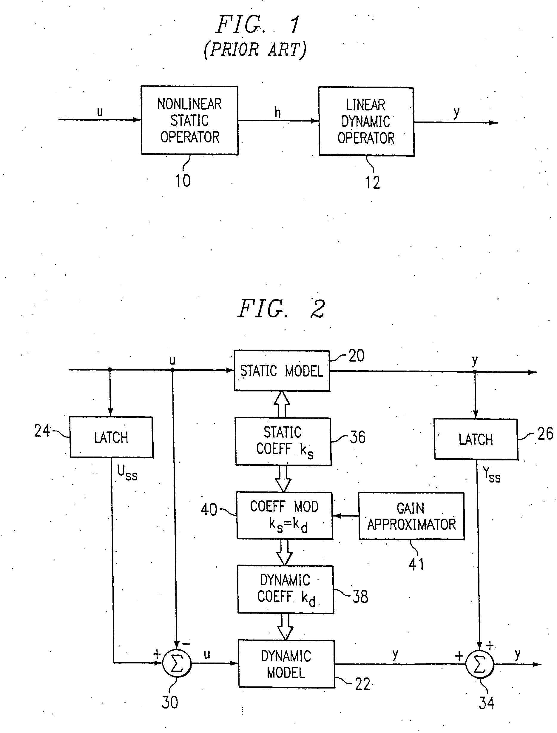 Method and apparatus for optimizing a system model with gain constraints using a non-linear programming optimizer