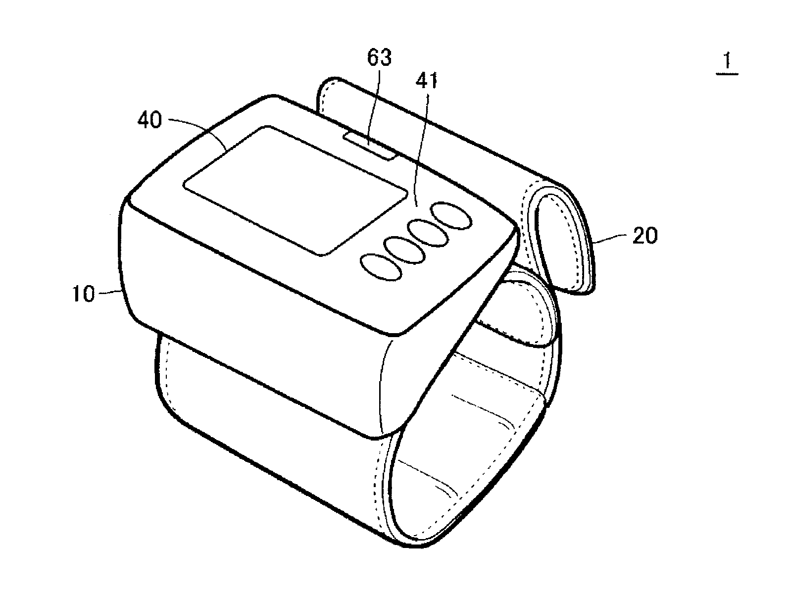 Electronic sphygmomanometer