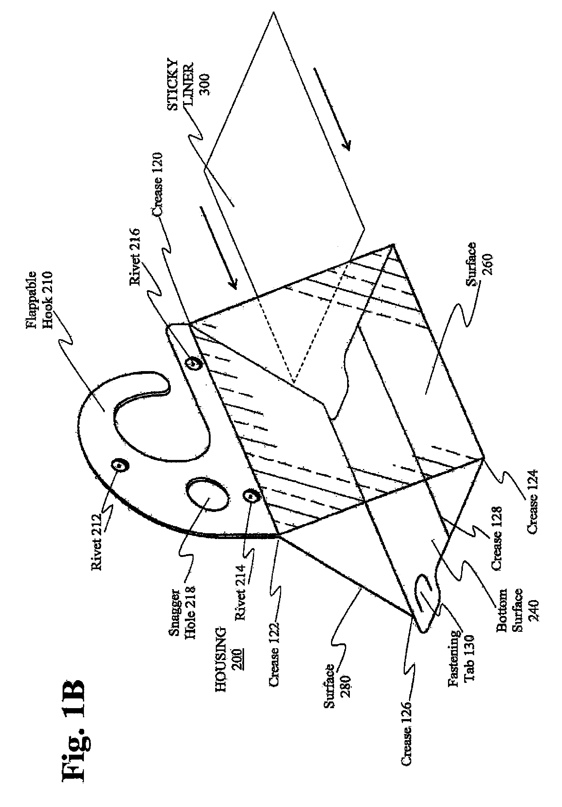 Method and apparatus for trapping insects