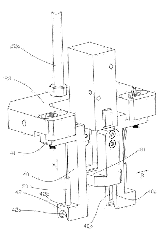 Automatic insertion device of firework lead