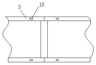 Conveying device for environment-friendly plate production