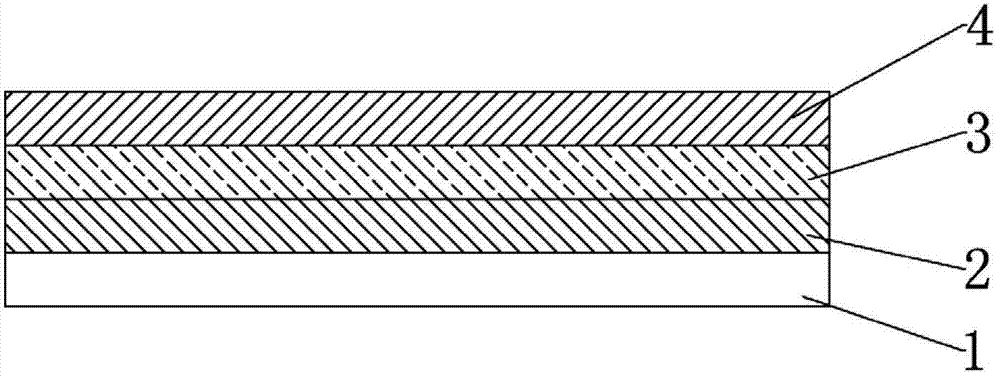 Spontaneous heating coating for substrate surface and preparation method of spontaneous heating coating