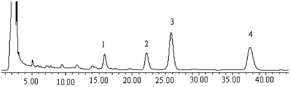 Method for detecting tanshinone compounds in compound salvia tablets