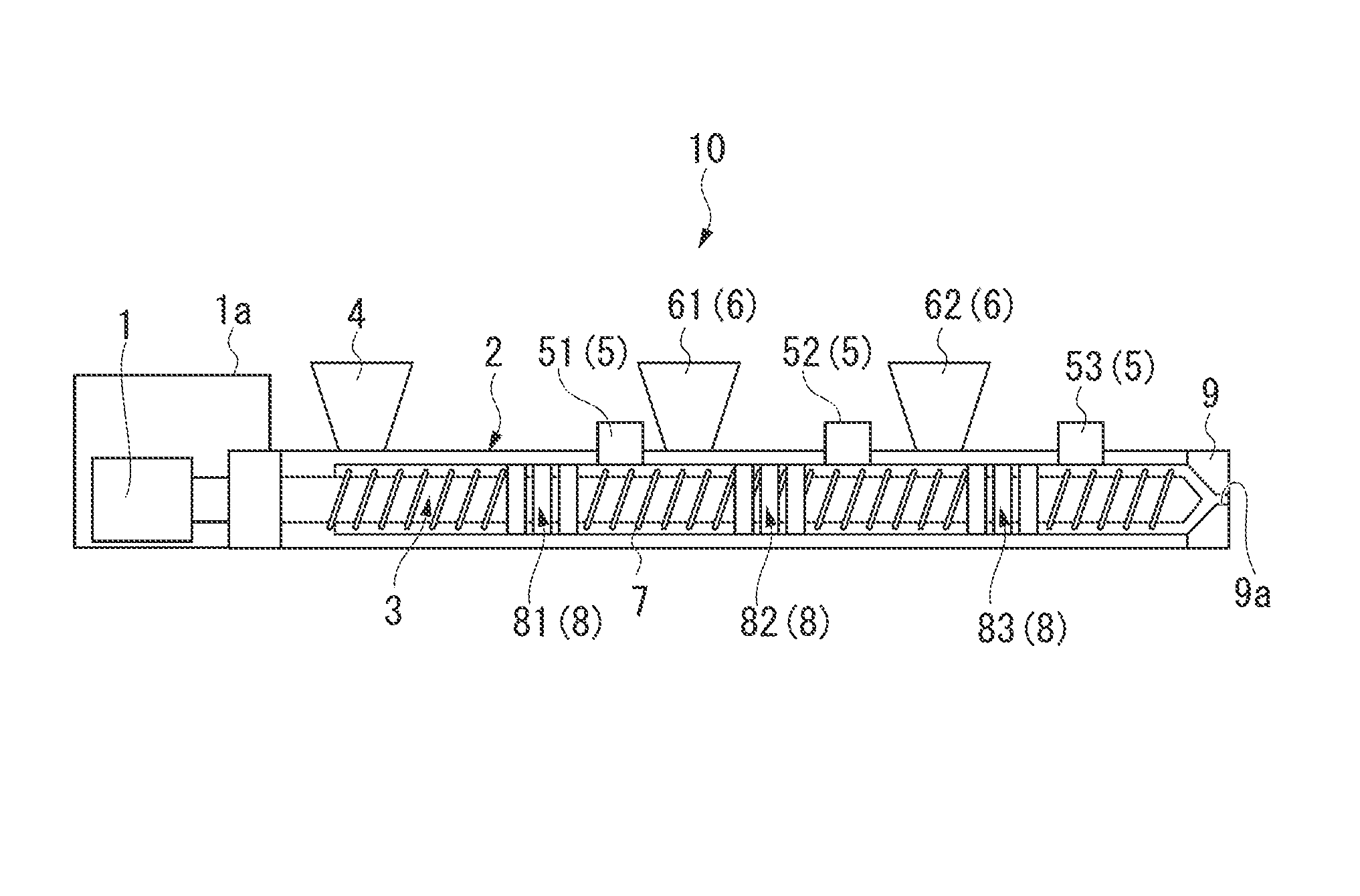 Method of producing liquid crystal polyester composition