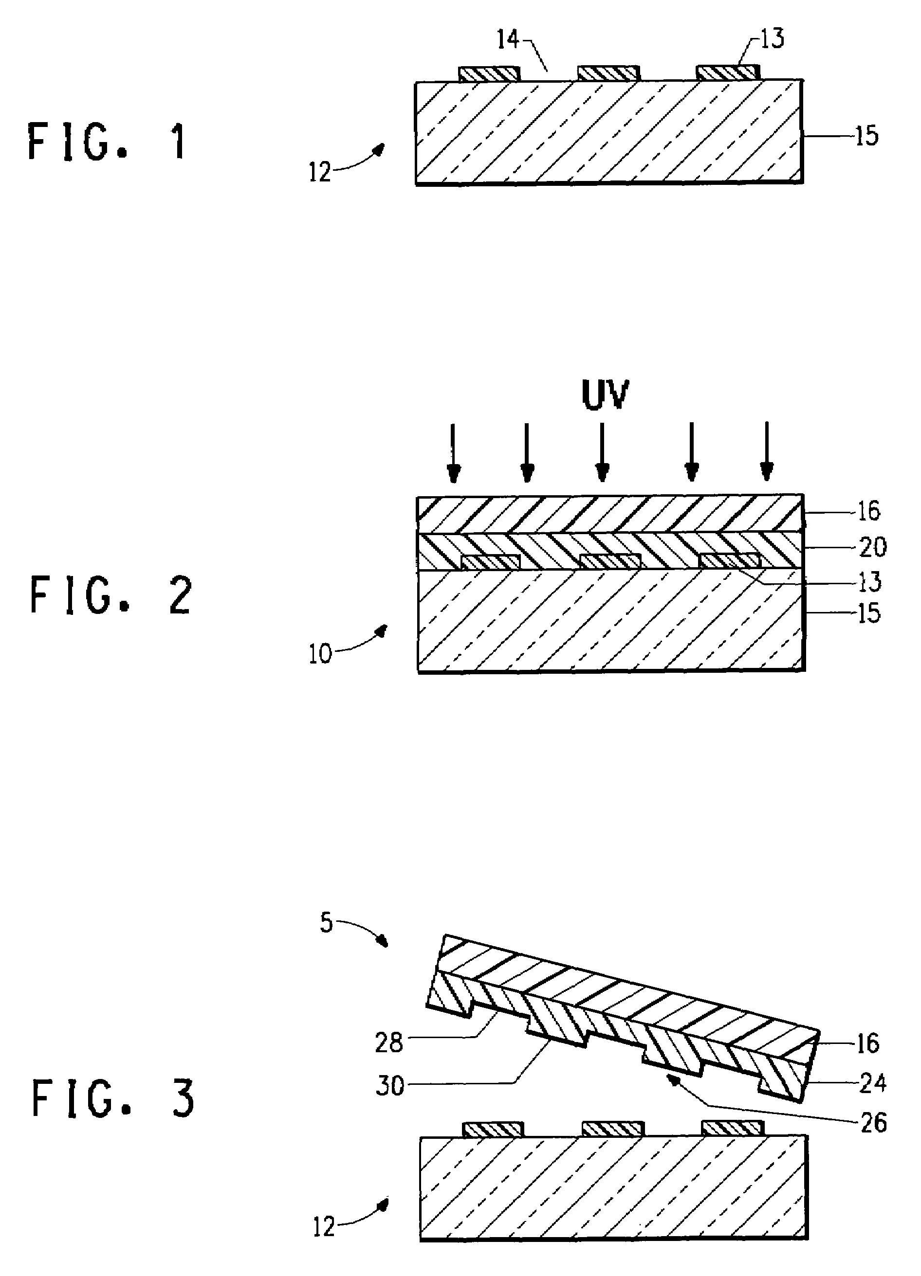 Method to form a pattern of functional material on a substrate