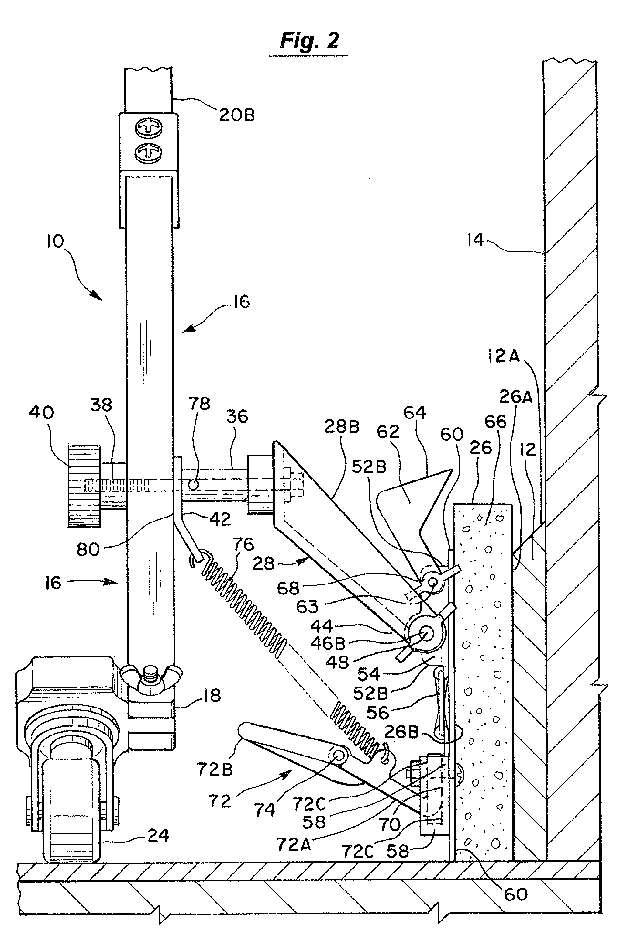 Baseboard cleaning apparatus