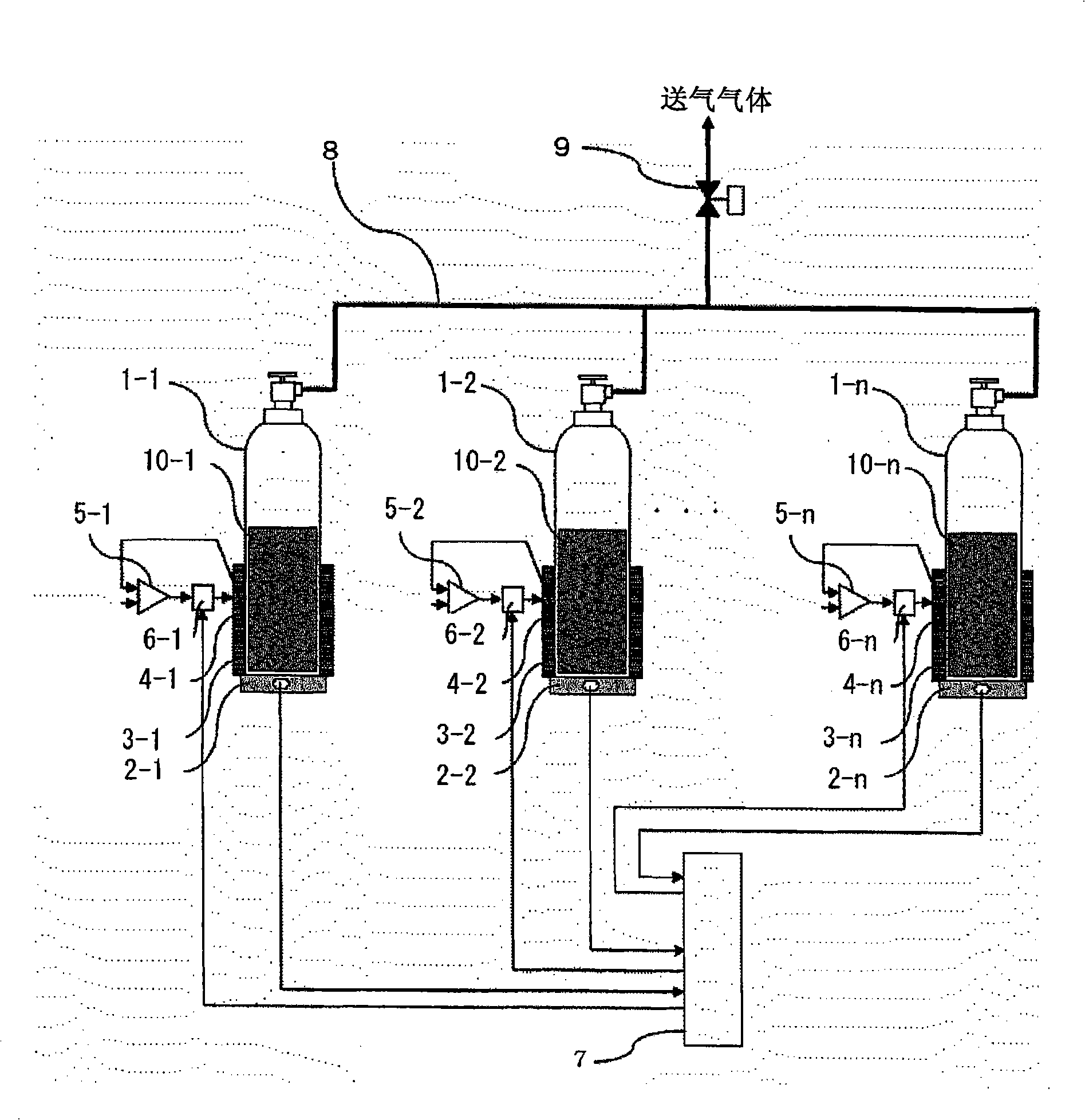 Liquefied gas supply system and method thereof