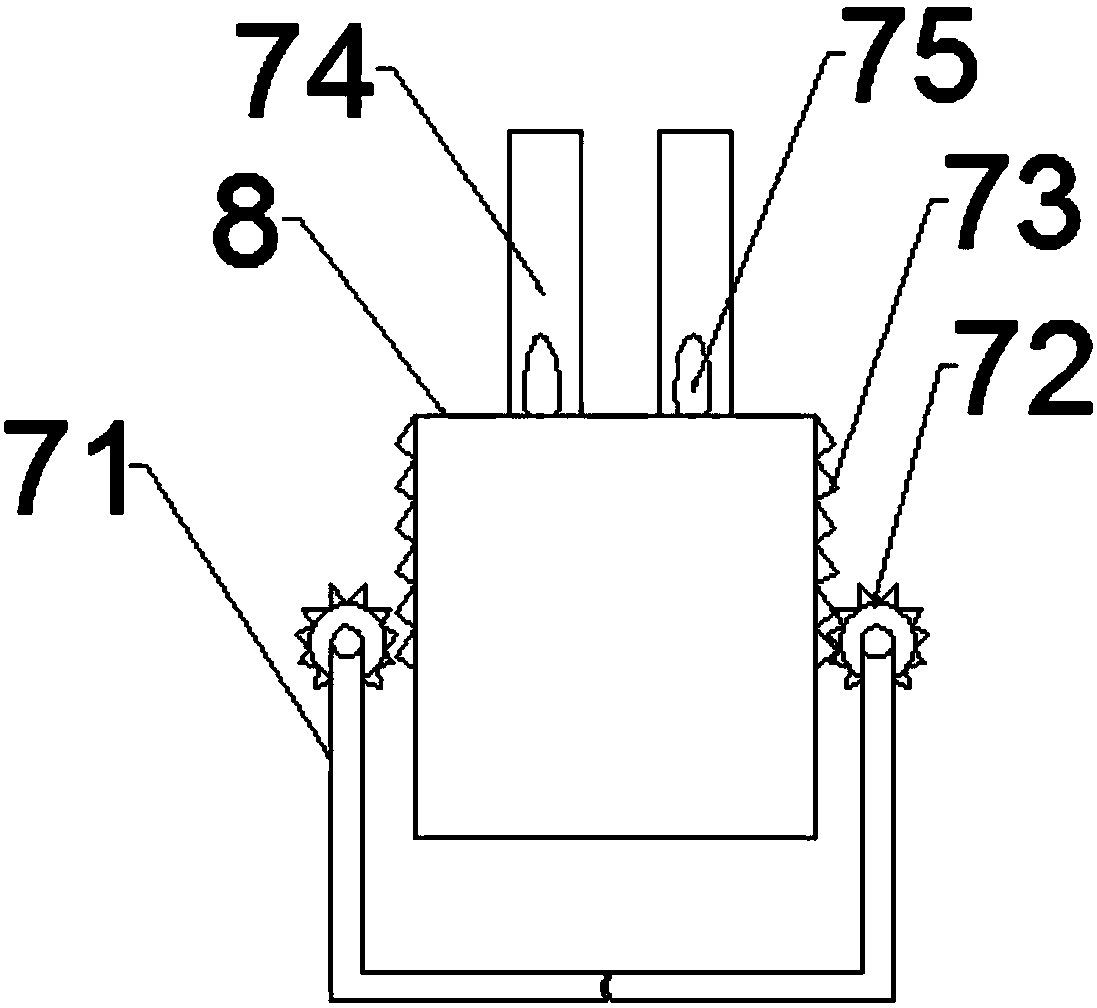 Intelligent dust removal system in coal mine and use method of system