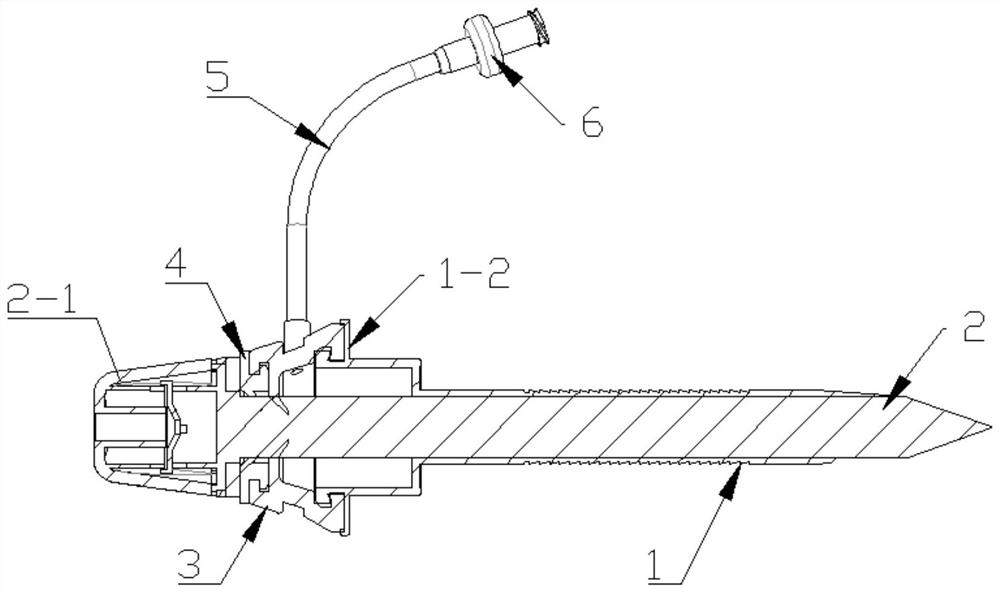 Puncture outfit easy for flexible operations of apparatus and using method