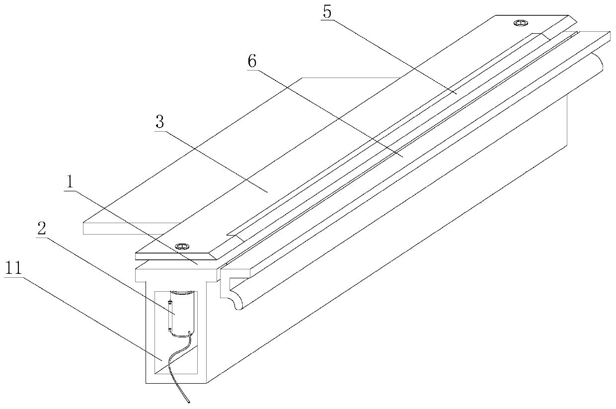 Baked porcelain aluminum plate edge folding mechanism and operating method thereof