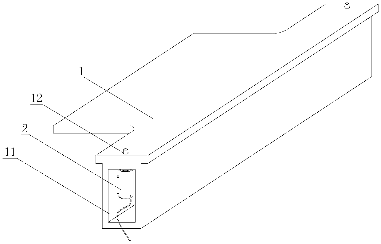 Baked porcelain aluminum plate edge folding mechanism and operating method thereof