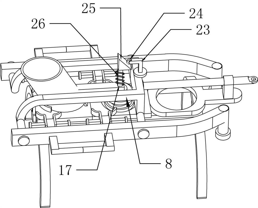 Groove punching device for metal dust covers of automatic deep groove ball bearing