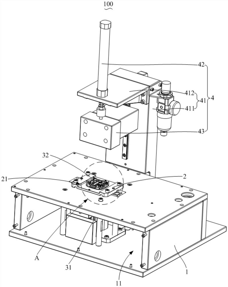 Testing device