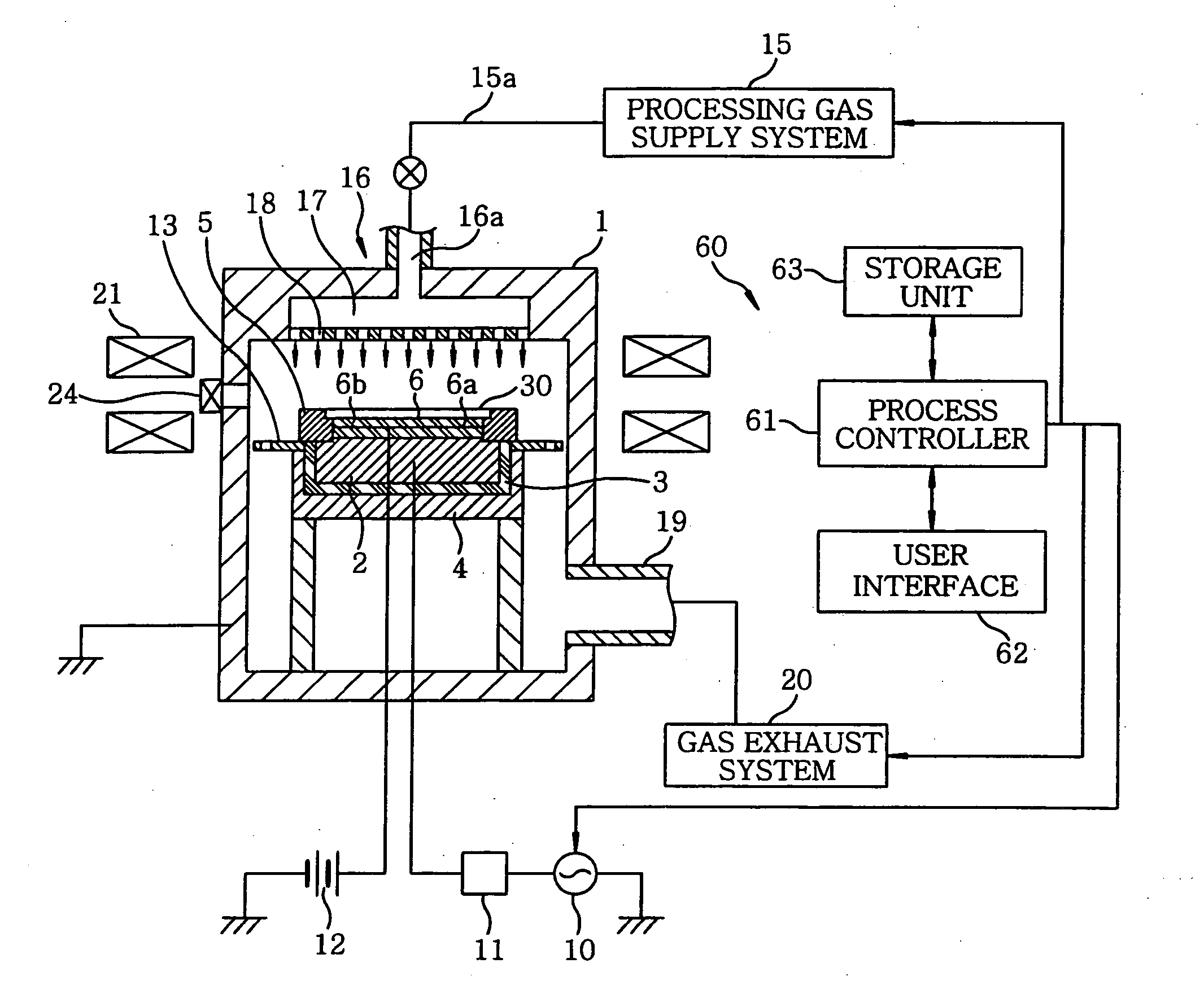 Method and apparatus for manufacturing a semiconductor device, control program thereof and computer-readable storage medium storing the control program