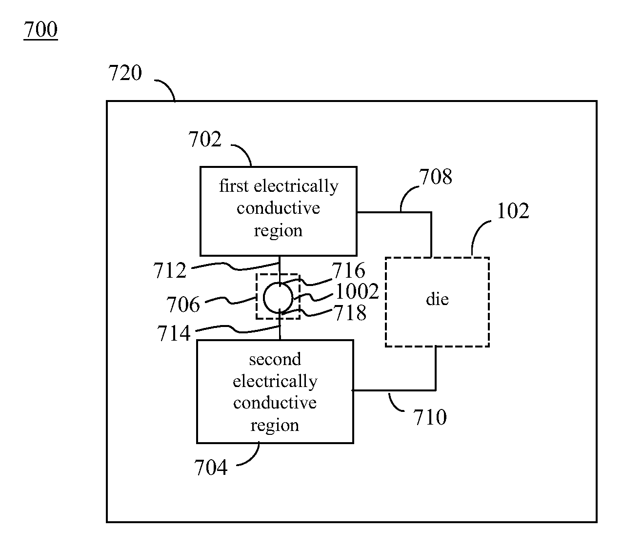 Integrated circuit package having reversible ESD protection