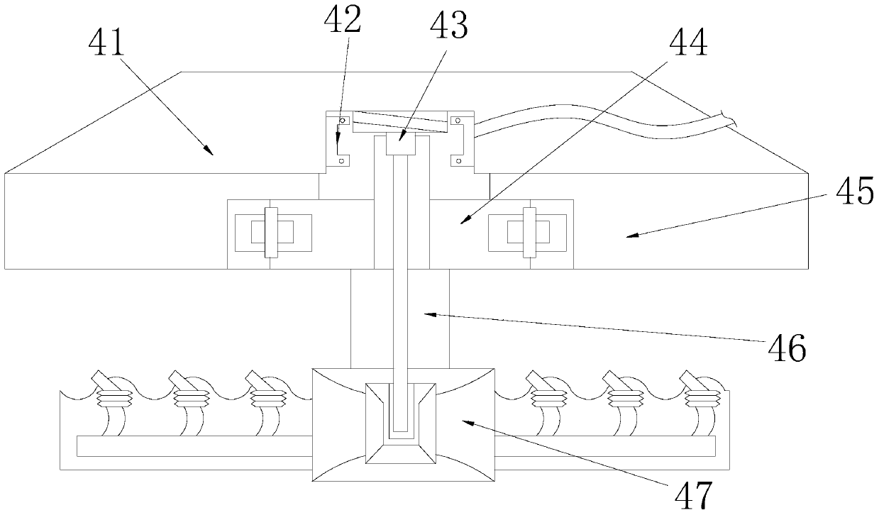 Steam ironing device for brushing split belt type lamella seam frame disc for mushroom processing