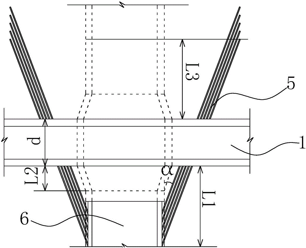 Construction method for shallow depth bored tunnel to penetrate through box culvert