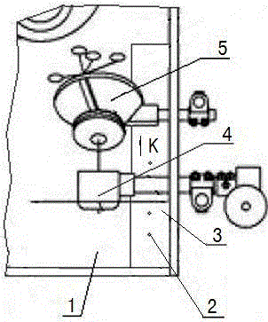 Automatic reeling machine picking end pot